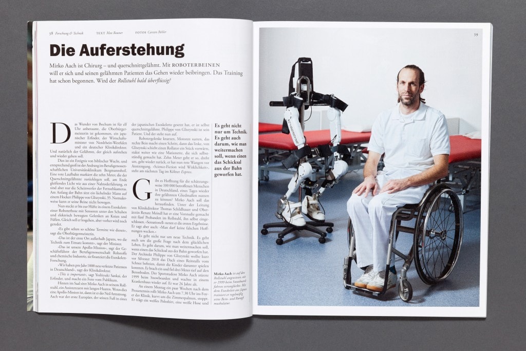 Zeit Wissen,Exoskelett
