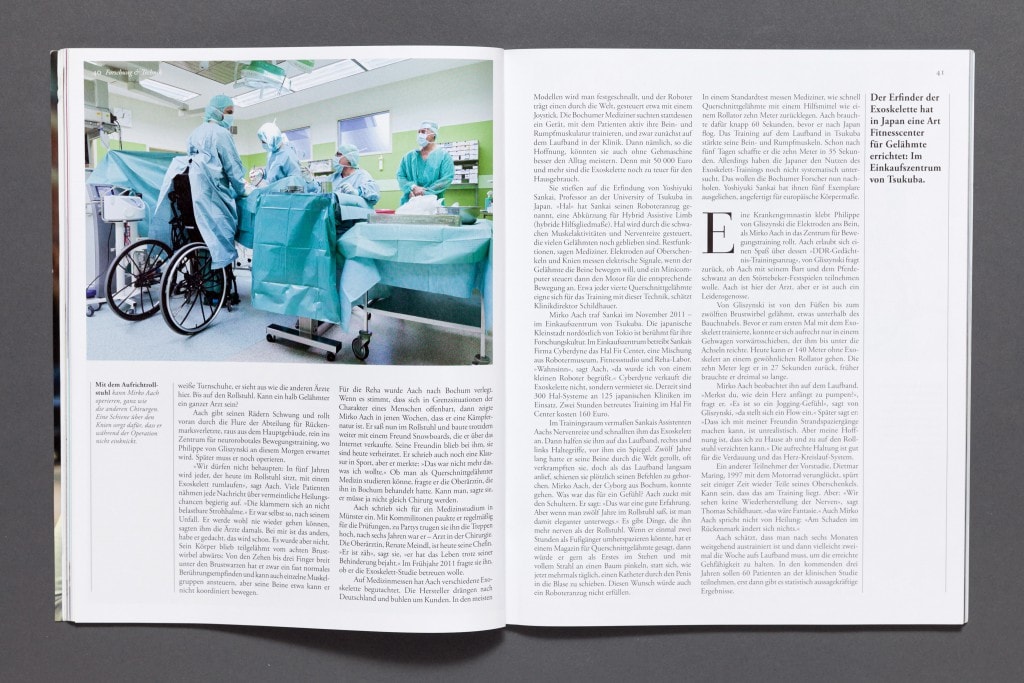 Zeit Wissen,Exoskelett