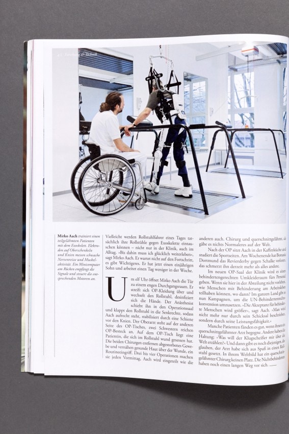 Zeit Wissen,Exoskelett
