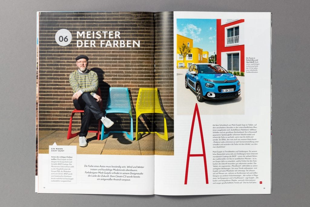 Citroen C3,Desginer Mark Gutjahr,Head of Design BASF Industrial Coatings